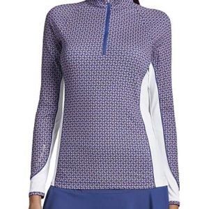 PETER MILLAR WOMEN'S LIGHTWEIGHT SUN RETRO FLORAL COMFORT GOLF BASE LAYE…